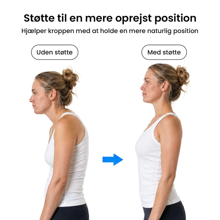 Justerbar holdningsvest