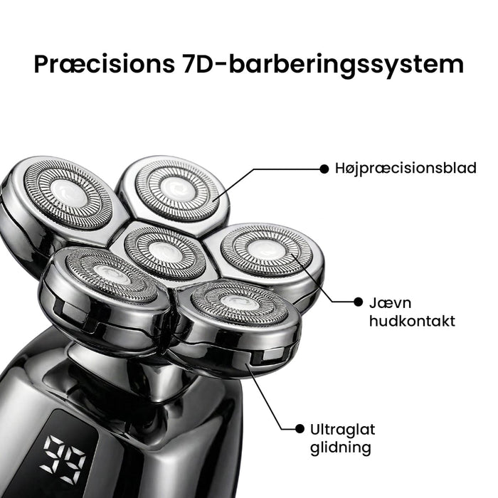 7D hovedbarbermaskine