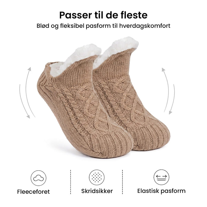 Varmforede vinterstrømper