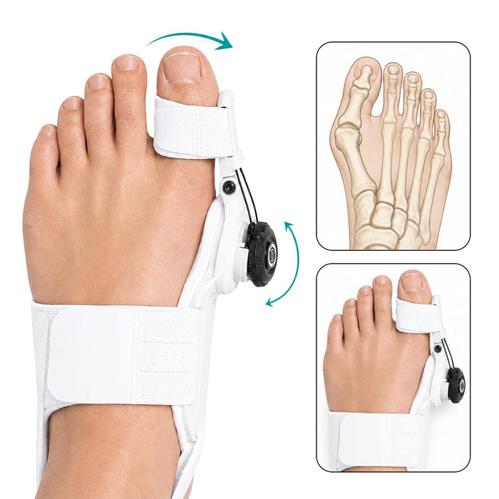 Kropsbutikken Hallux valgus-korrektor med justerbar tåstøtte