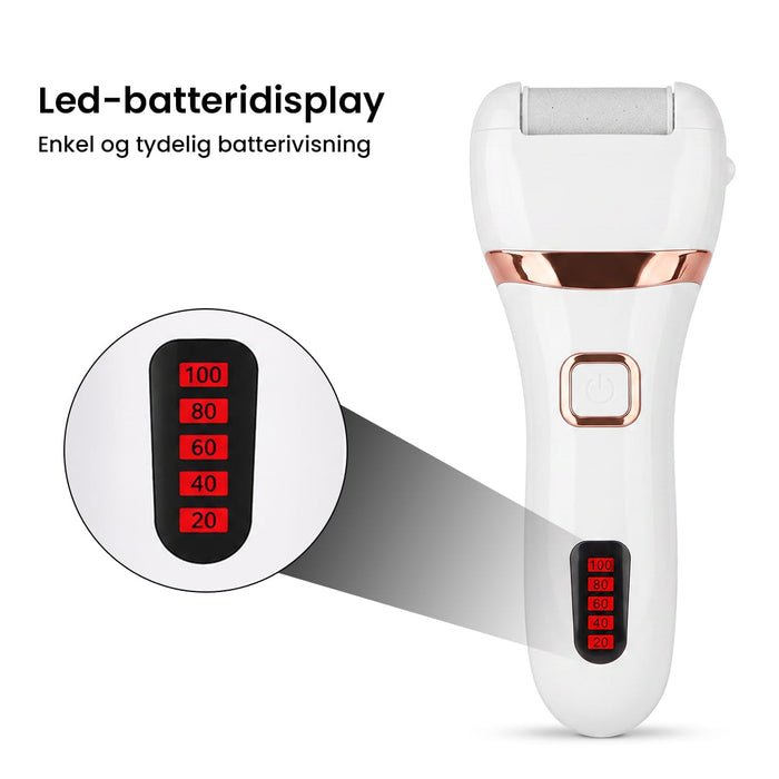 Elektrisk fodfil mod hård hud