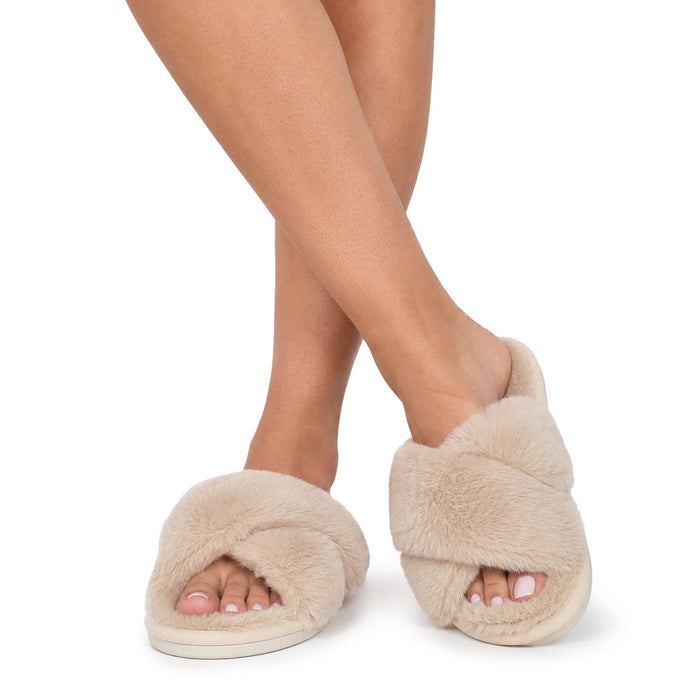 Kropsbutikken Vintertøfler fluffy