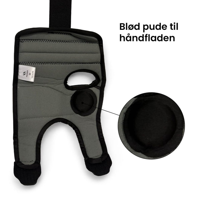 Håndledsstøtte med støtteskinne
