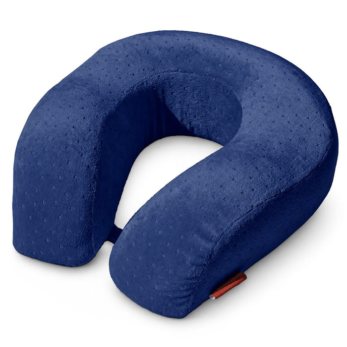 Kropsbutikken Nakkepude i memory foam – Marineblå
