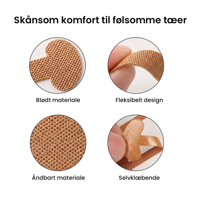 Plaster mod nedgroede negle (12 stk)