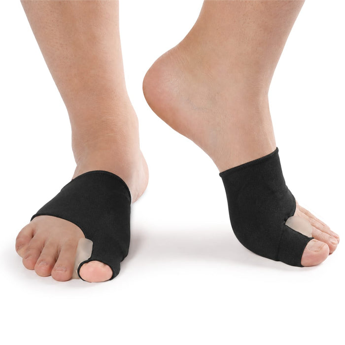 Kropsbutikken Hallux valgus-beskytter med gelpude – Sort