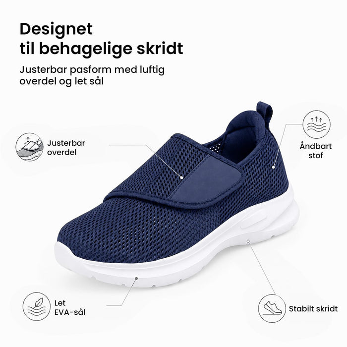 Luftige komfortsko