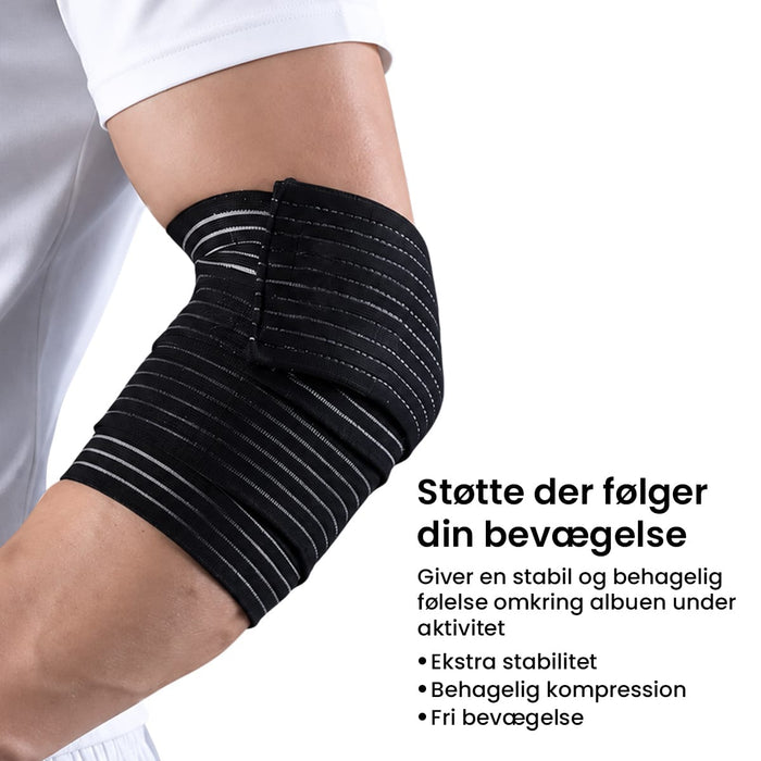 Elastisk albuestøtte