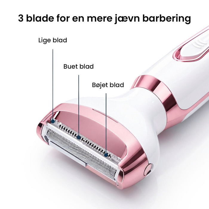 Elektrisk hårfjerning 4 i 1