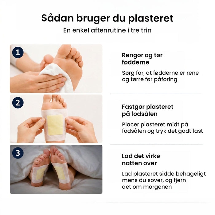 Detox fodplastre (10-pak)