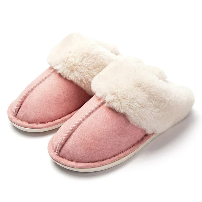 Kropsbutikken Varmforede indetøfler – Rosa