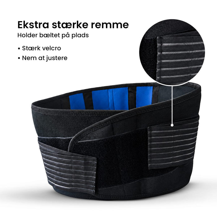 Lændebælte (justerbar støtte)