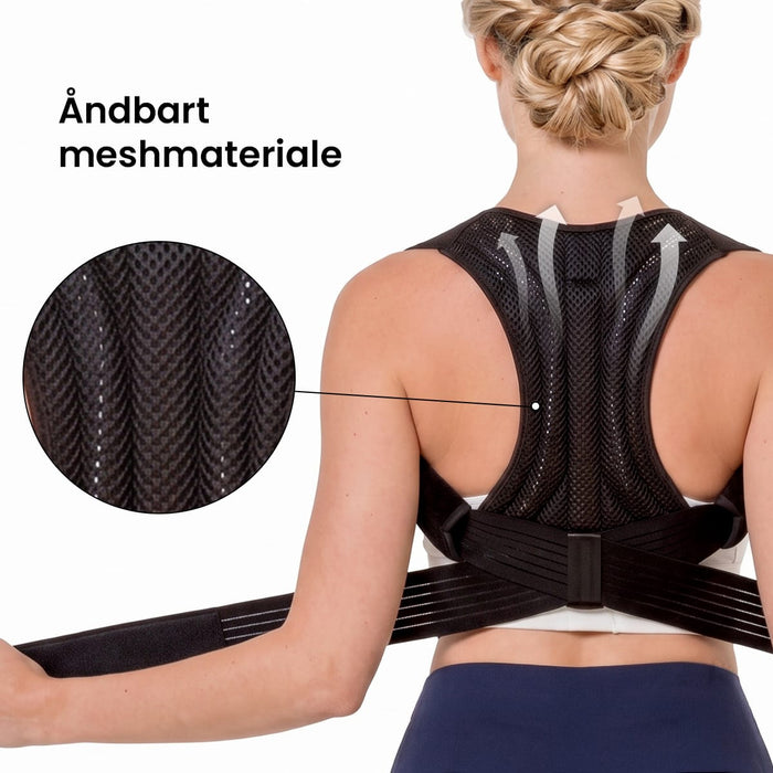 Holdningskorrigerer (justerbar model)