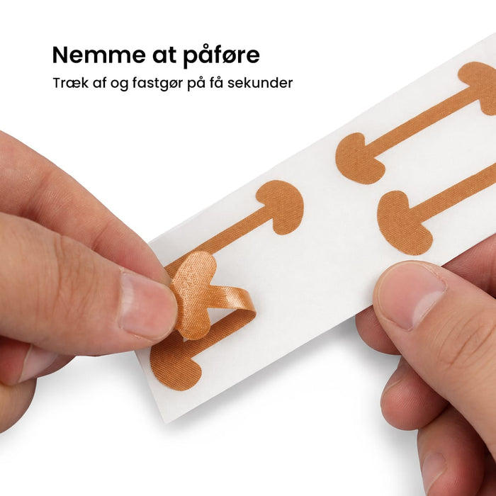 Plaster mod nedgroede negle (12 stk)
