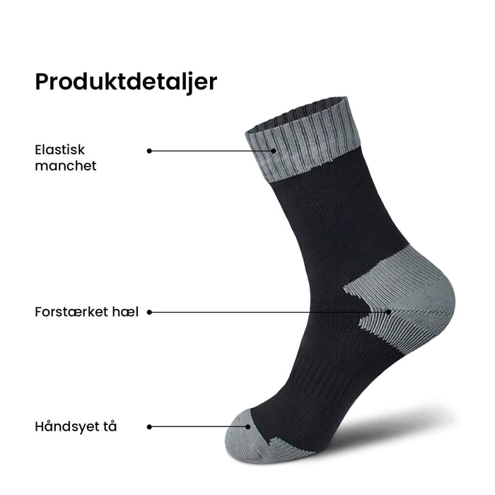 Vandtætte strømper