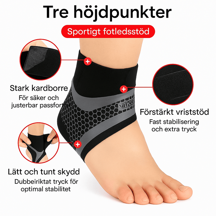 Kropsbutikken Ankelstøtte Ankelstøtte til stabilisering