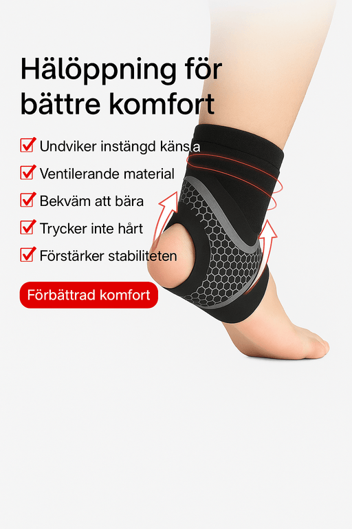 Kropsbutikken Ankelstøtte Ankelstøtte til stabilisering