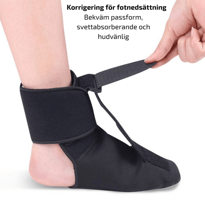 Kropsbutikken Ankelstøtte Natstrømpe hælspore