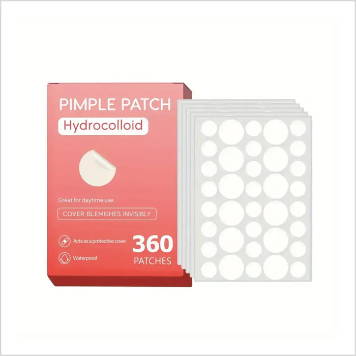 Kropsbutikken Bandage Hydrokolloid akneplastre (360 stk)