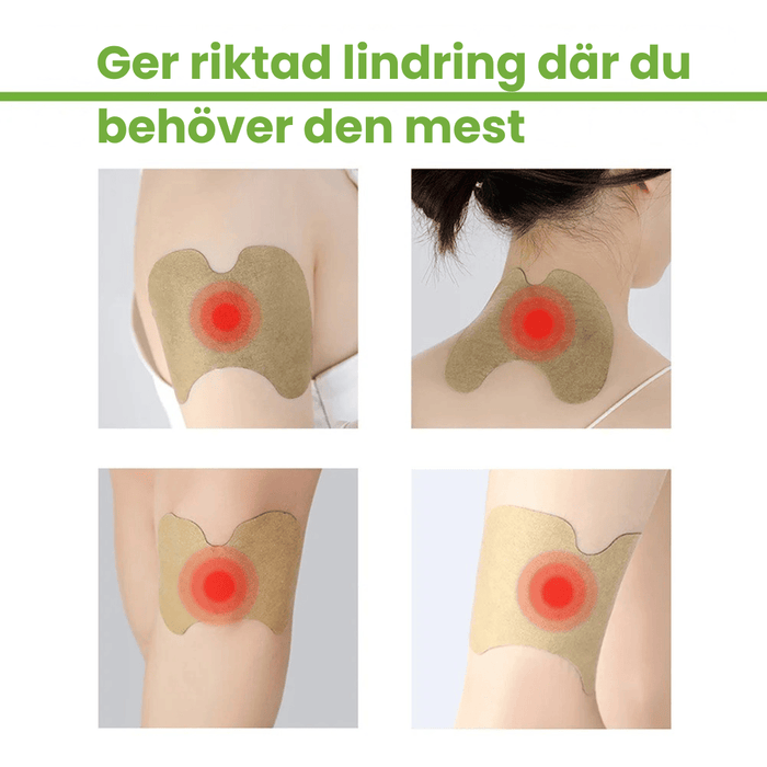 Kropsbutikken Bandage Knæplastre med urteekstrakt (30 stk)