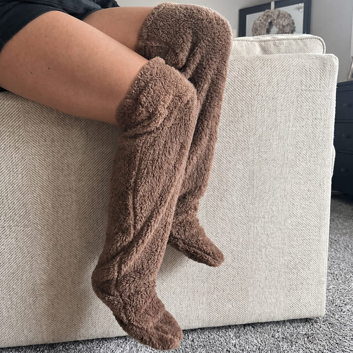 Kropsbutikken Snuggles hyggelige benvarmere