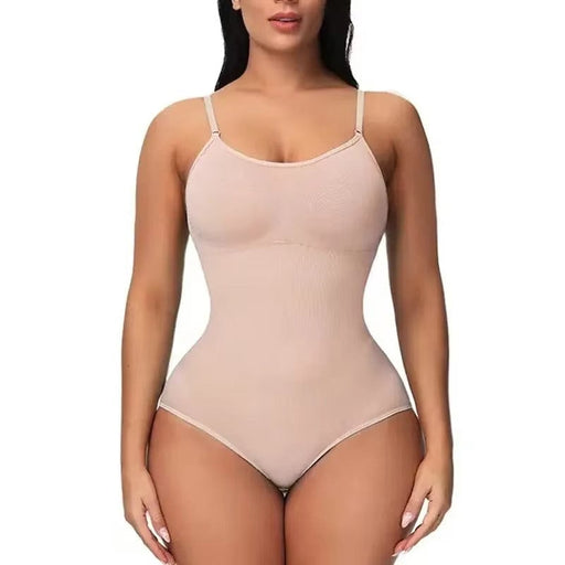 Kropsbutikken bodyshaper Beige / S Sømløs bodysuit shapewear