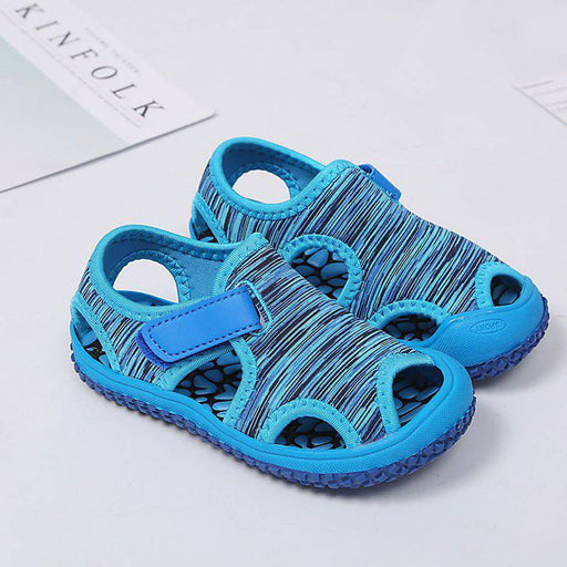 Kropsbutikken Børnesko Blå / 21 (Innersula 13,5 cm) Børnesandaler (velcro)
