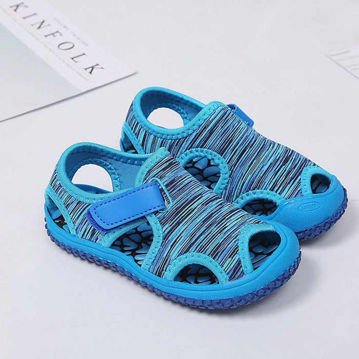 Kropsbutikken Børnesko Blå / 21 (Innersula 13,5 cm) Børnesandaler (velcro)