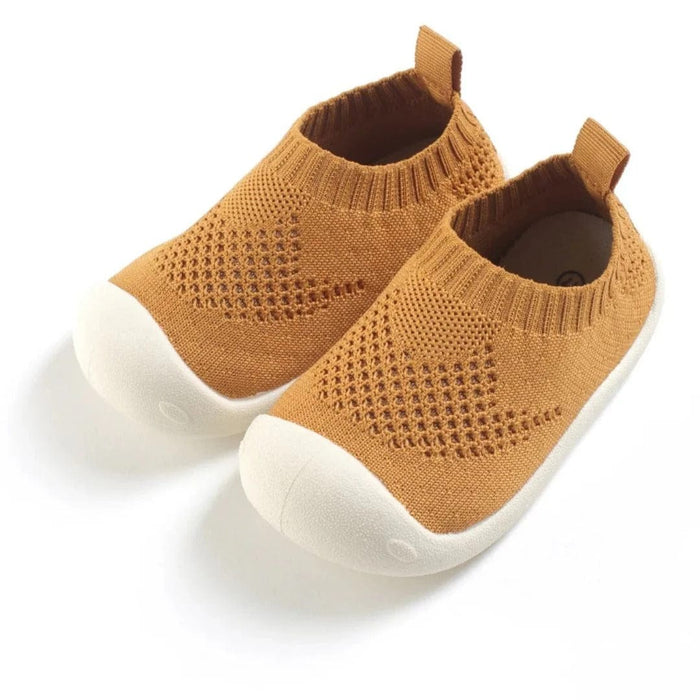 Kropsbutikken Børnesko Gul / 14 (Indvendige mål 12 cm) Børnesko (glidbeskyttelse)