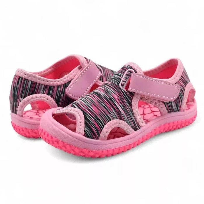 Kropsbutikken Børnesko Rosa / 21 (Innersula 13,5 cm) Børnesandaler (velcro)