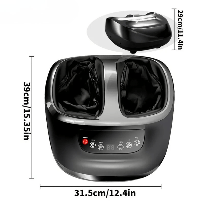 Kropsbutikken Fodmassage Shiatsu fodmassageapparat med varme og vibration