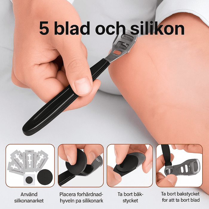 Kropsbutikken Fodpleje Pedicure- og fodplejesæt 23 dele