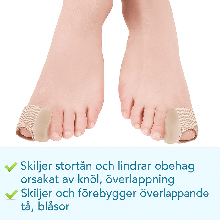 Kropsbutikken Hallux valgus Hallux Valgus - Storetå Separatører