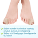 Kropsbutikken Hallux valgus Hallux Valgus - Storetå Separatører