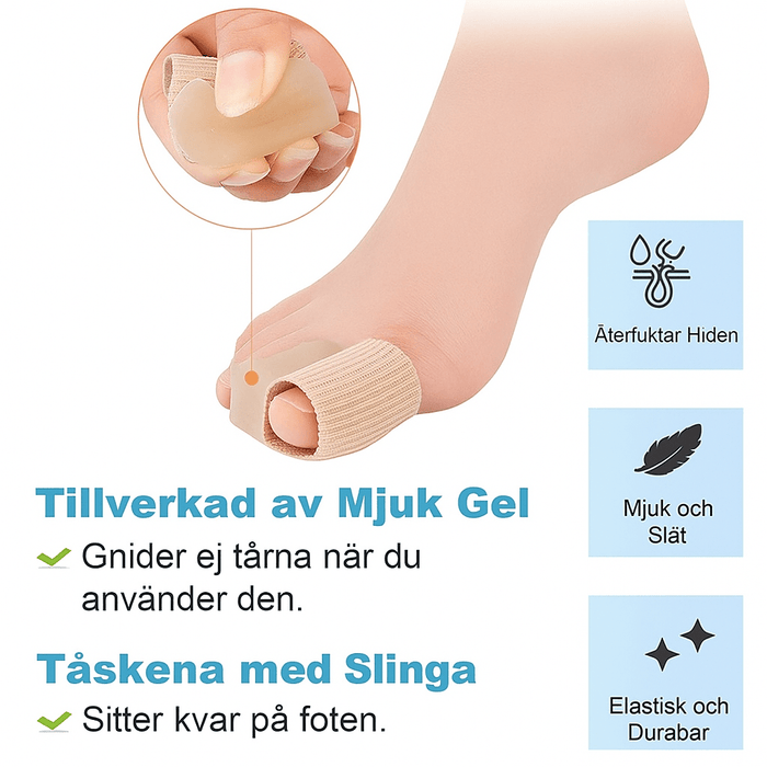 Kropsbutikken Hallux valgus Hallux Valgus - Storetå Separatører