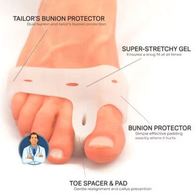 Kropsbutikken Hallux Valgus Mellemlæg Hallux valgus