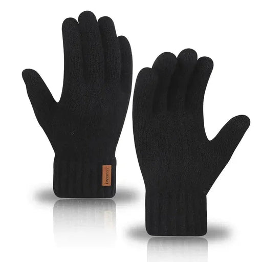 Kropsbutikken Handsker Sort Unisex alpaka handsker