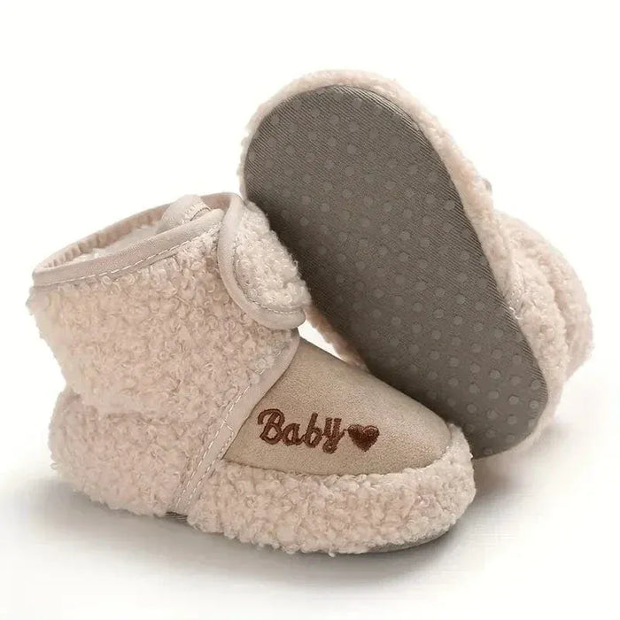 Kropsbutikken Hjemmesko Beige / 11 Bløde babysko med velcro