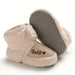 Kropsbutikken Hjemmesko Beige / 11 Bløde babysko med velcro