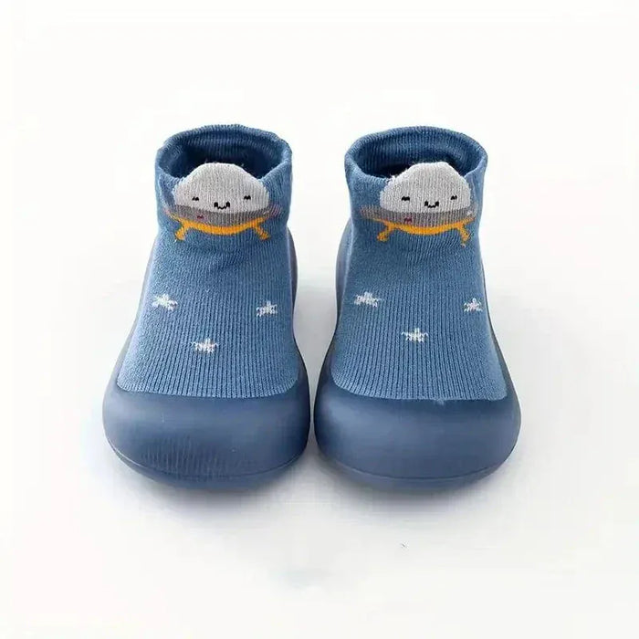 Kropsbutikken Hjemmesko Blå / 18-19 Tecknede Slip-on børnesko