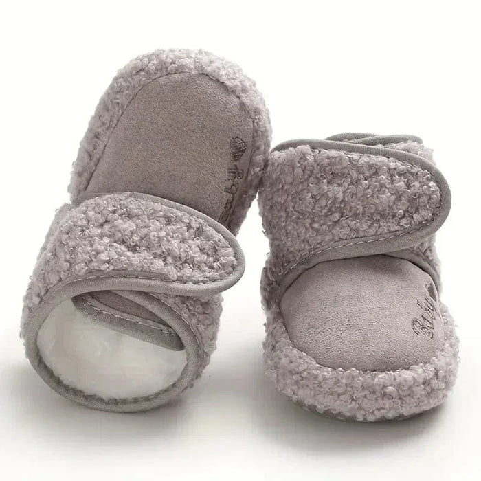 Kropsbutikken Hjemmesko Bløde babysko med velcro