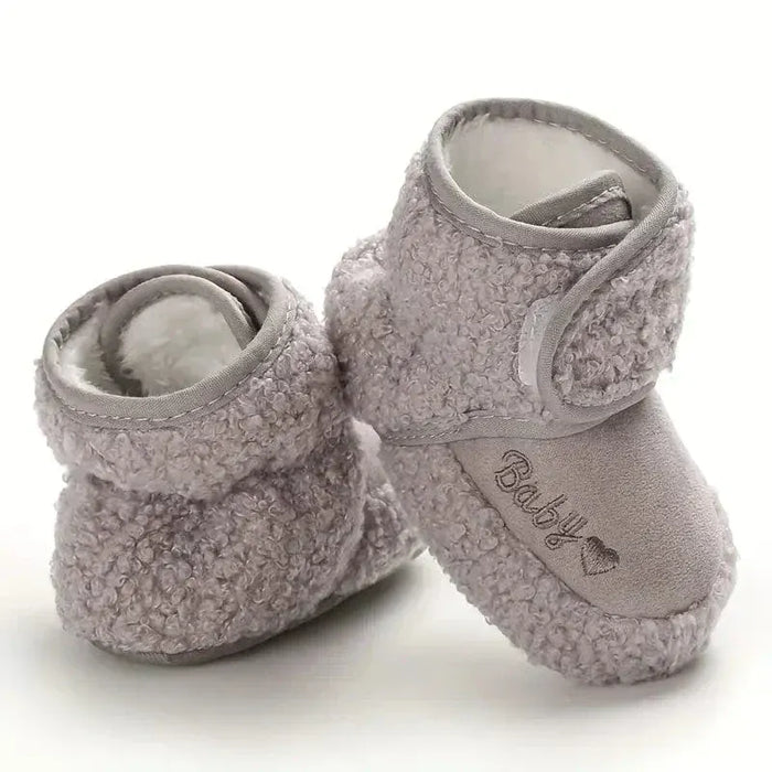 Kropsbutikken Hjemmesko Bløde babysko med velcro