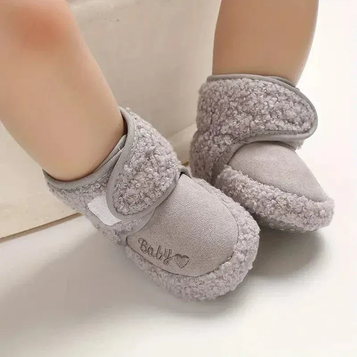 Kropsbutikken Hjemmesko Bløde babysko med velcro