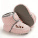 Kropsbutikken Hjemmesko Rosa / 11 Bløde babysko med velcro