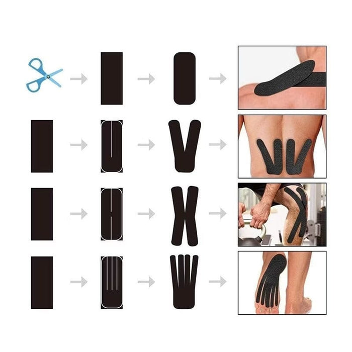 Kropsbutikken Kinesiologitejp Kinesiotape (5 meter)