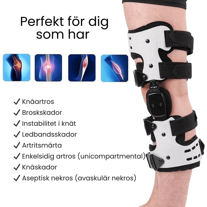 Kropsbutikken Knæbeskytter Stabiliserende og Aflastende Knæortose