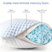 Kropsbutikken kødkugle Kølende pude med bambusfiber og memory foam