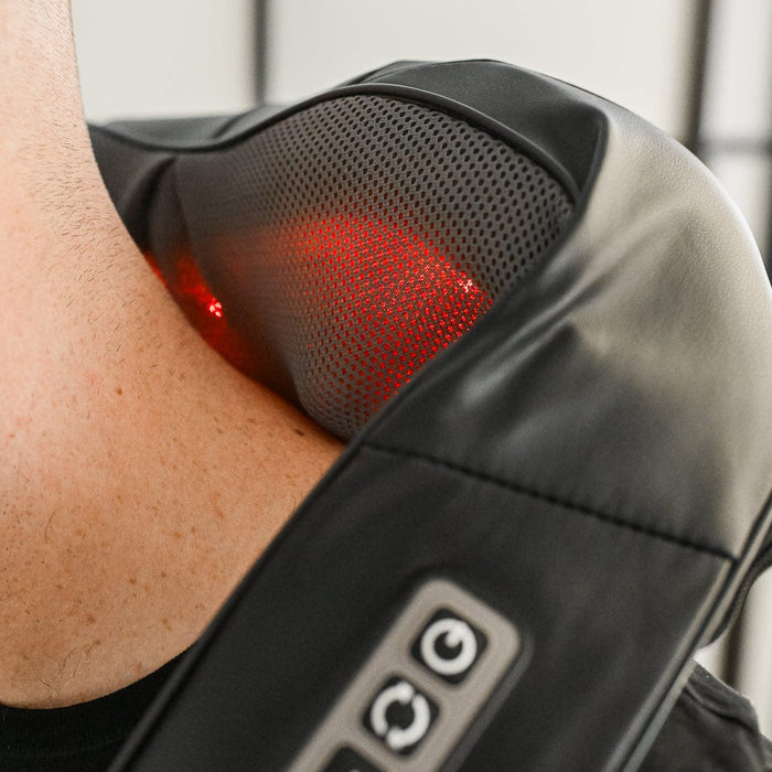 Kropsbutikken Shiatsu massager til nakke og ryg med varme