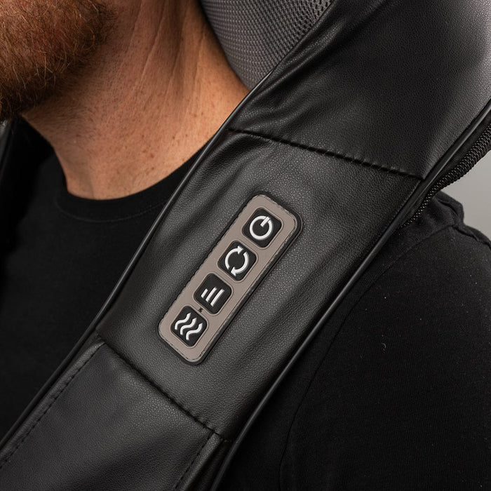 Kropsbutikken Shiatsu massager til nakke og ryg med varme