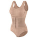Kropsbutikken Shapewear Beige / M Kropsformer med korsetdesign